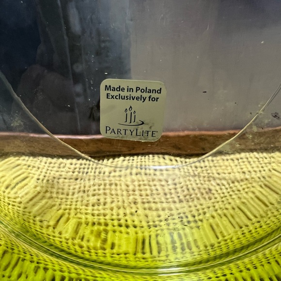 PartyLite Transparent Glass Bowl - Picture 6 of 8
